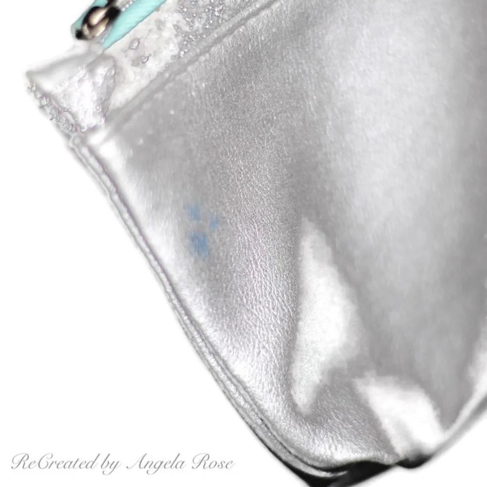 Ipsy Cosmetic Bag Silver and Blue …